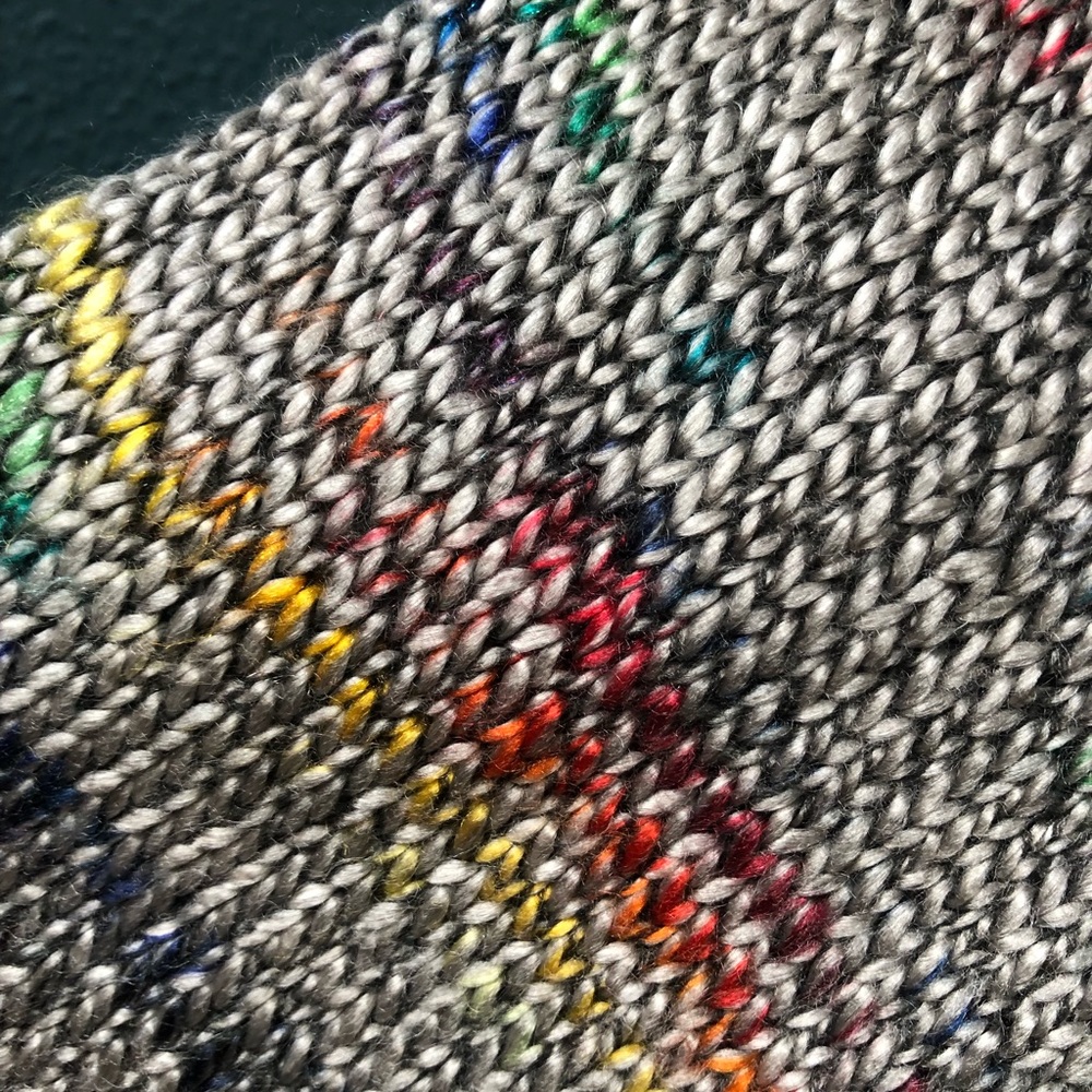 Spense Knits RAINBOW sweater